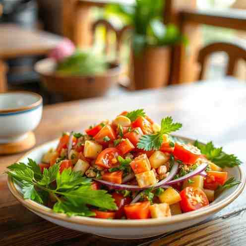 Micronesia Papaya Salad - Fresh Flavors, Tum Thai Food Style